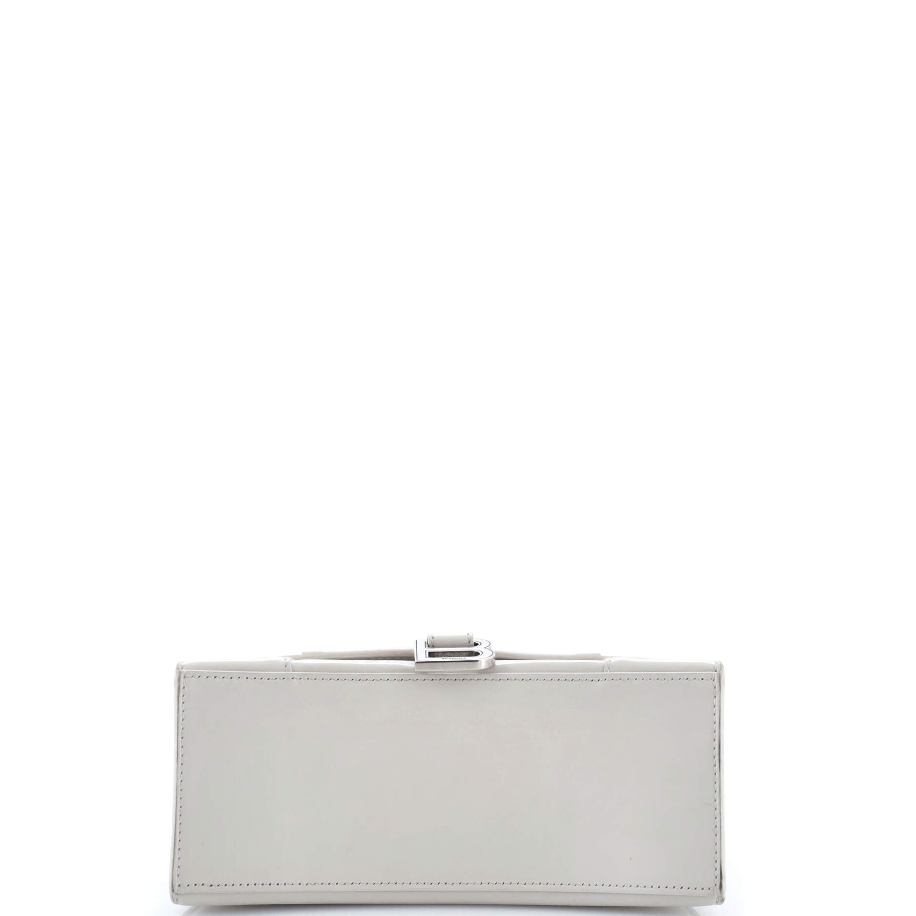 Hourglass Top Handle Bag Leather Small