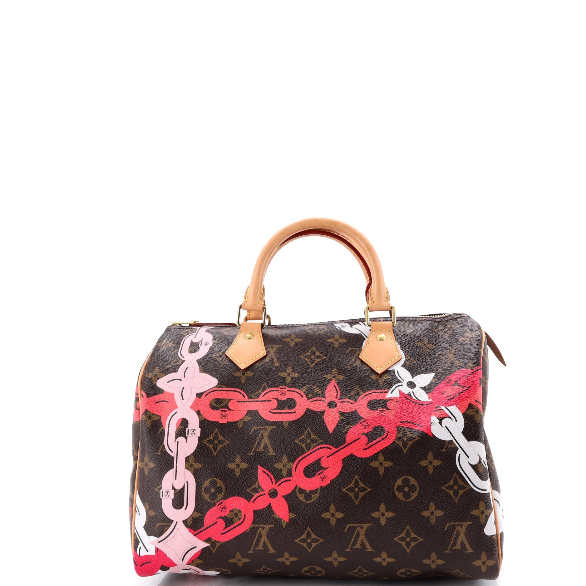 Speedy Handbag Limited Edition Bay Monogram Canvas 30