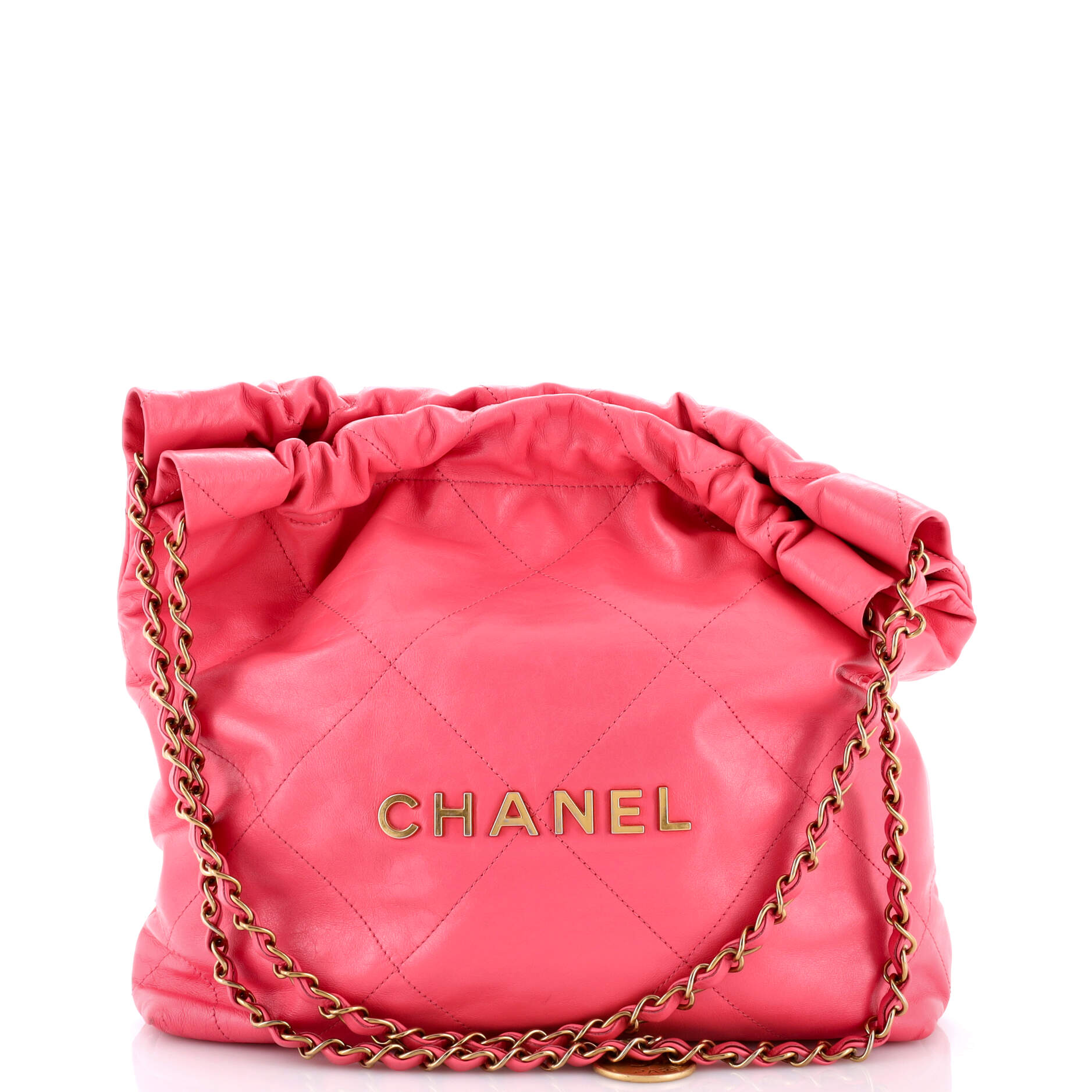 22 Chain Hobo Quilted Calfskin Medium
