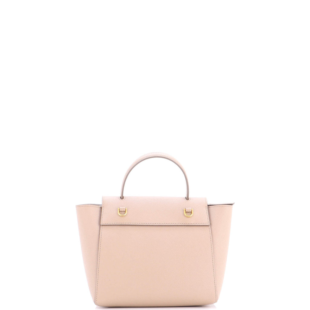 Belt Bag Textured Leather Nano