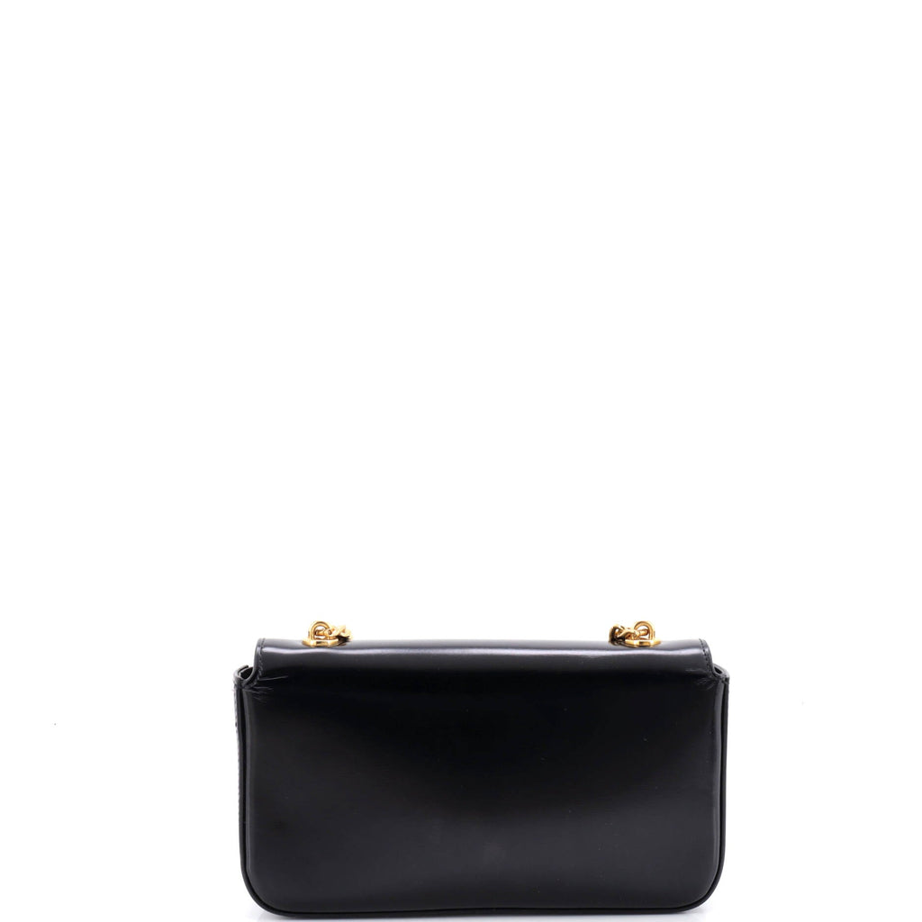 Triomphe Chain Shoulder Bag Leather Small