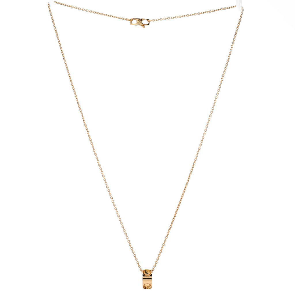 Empreinte Pendant Necklace 18K Yellow Gold