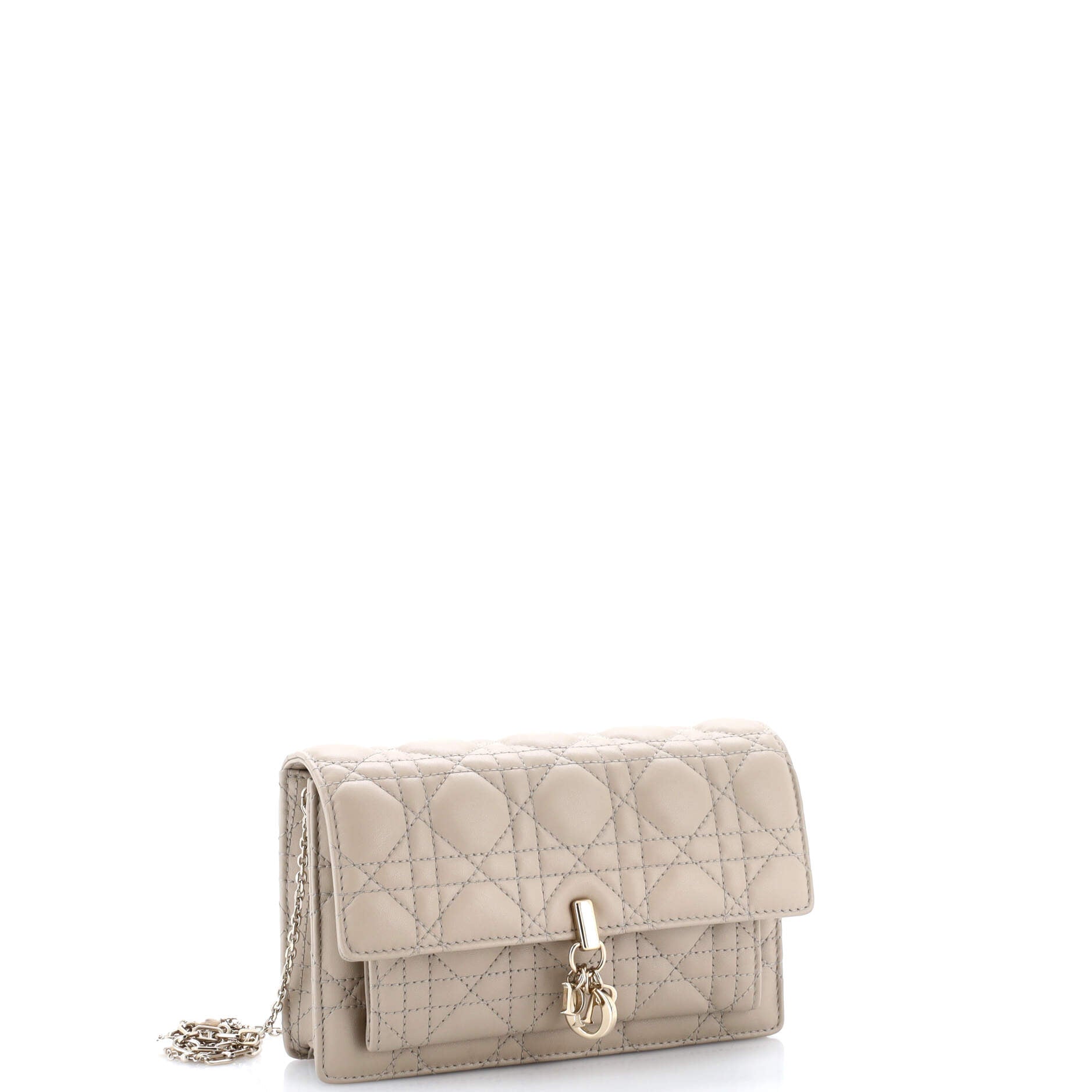 Miss Dior Charms Chain Pouch Cannage Quilt Lambskin