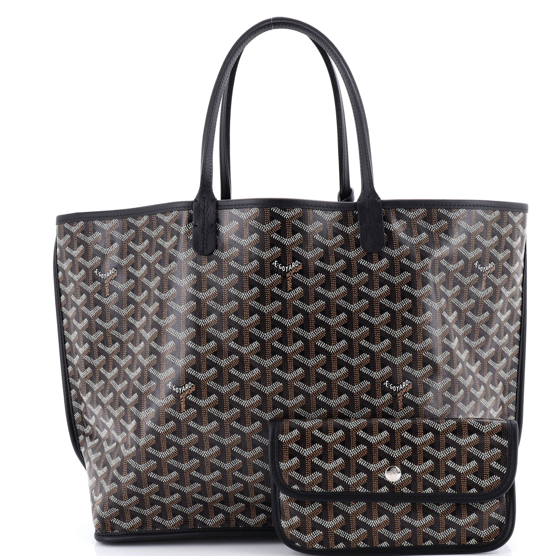 Anjou Reversible Tote Coated Canvas PM