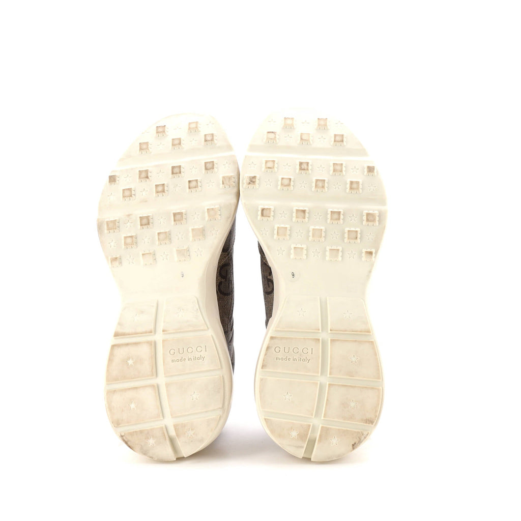 Rhyton Sneakers Jumbo GG Coated Canvas