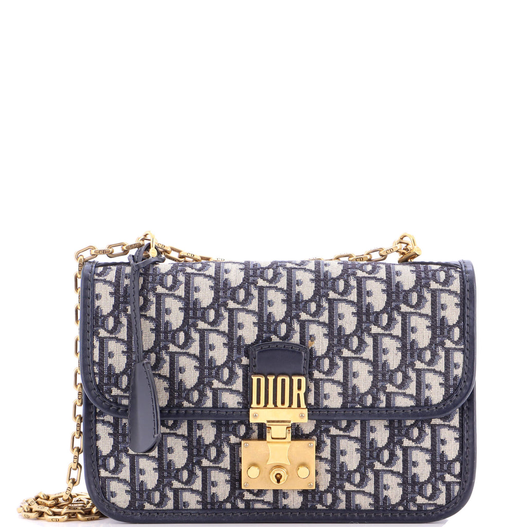 Dioraddict Flap Bag Oblique Canvas Medium