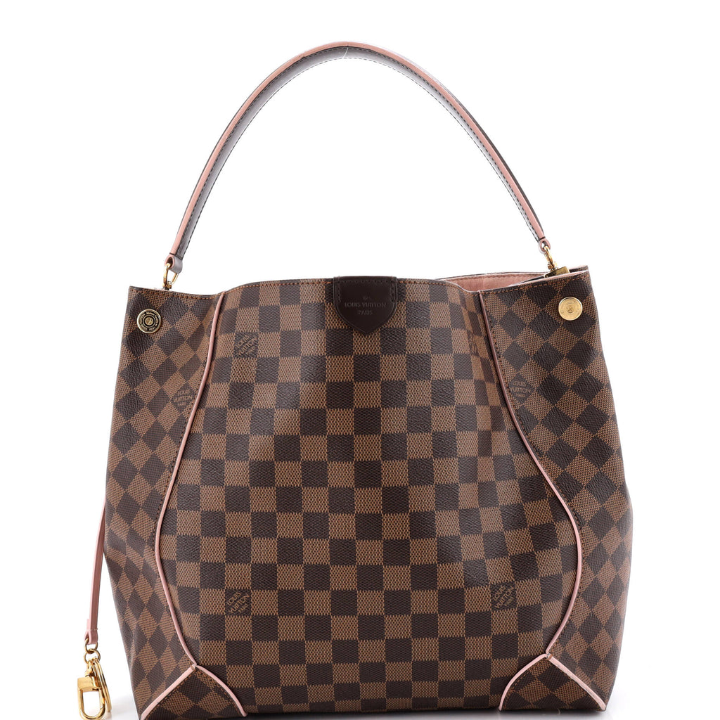 Caissa Hobo Damier with Leather