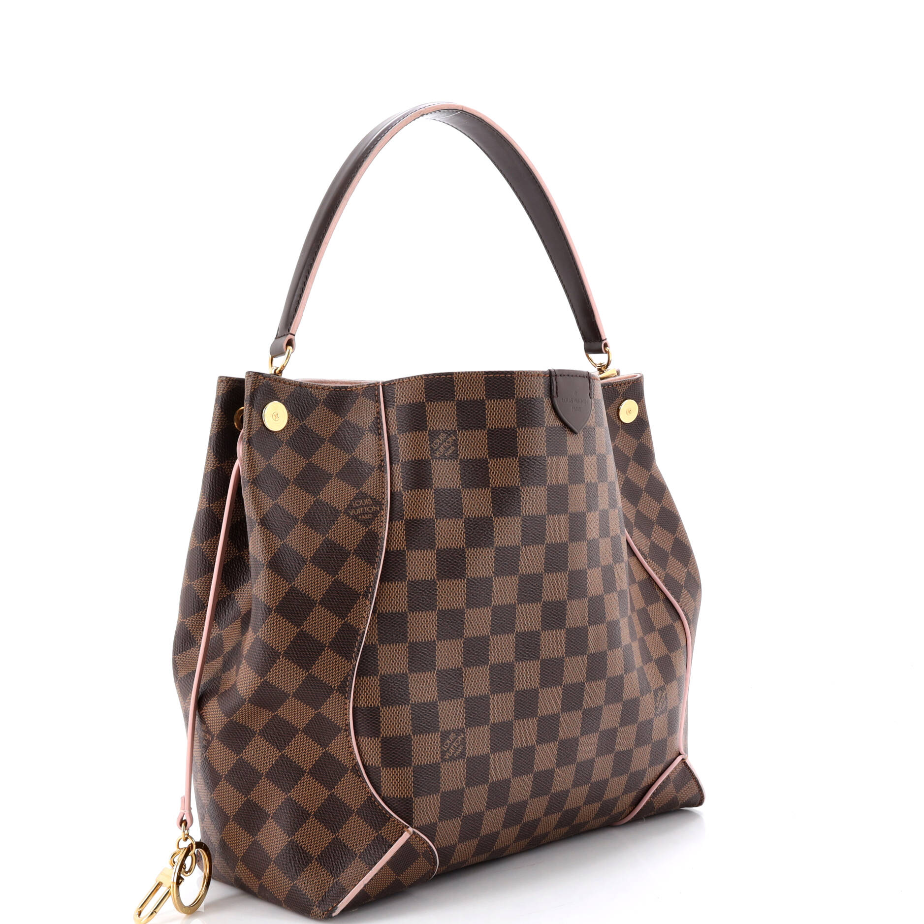 Caissa Hobo Damier with Leather