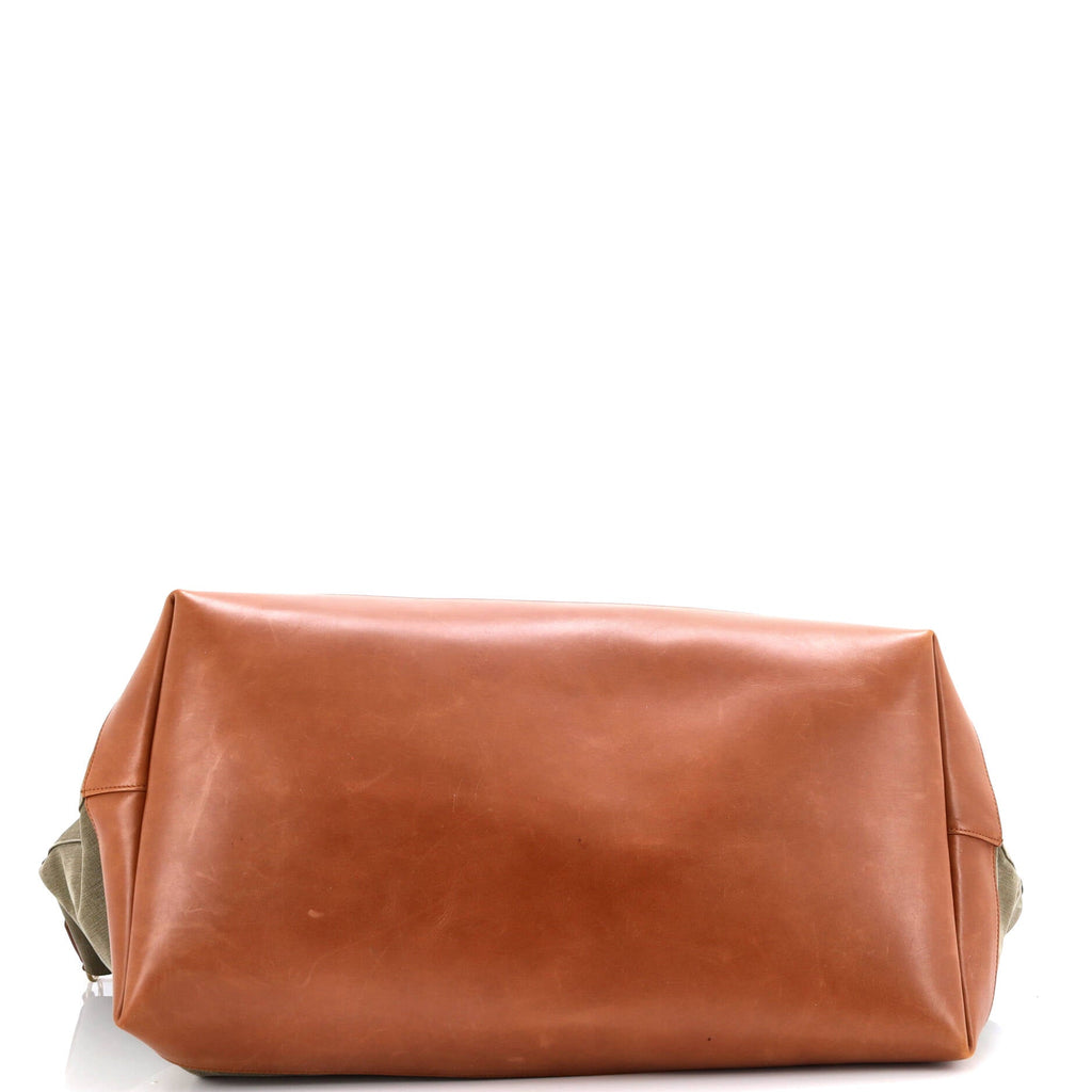 Rive Gauche Shopper Tote Canvas Maxi