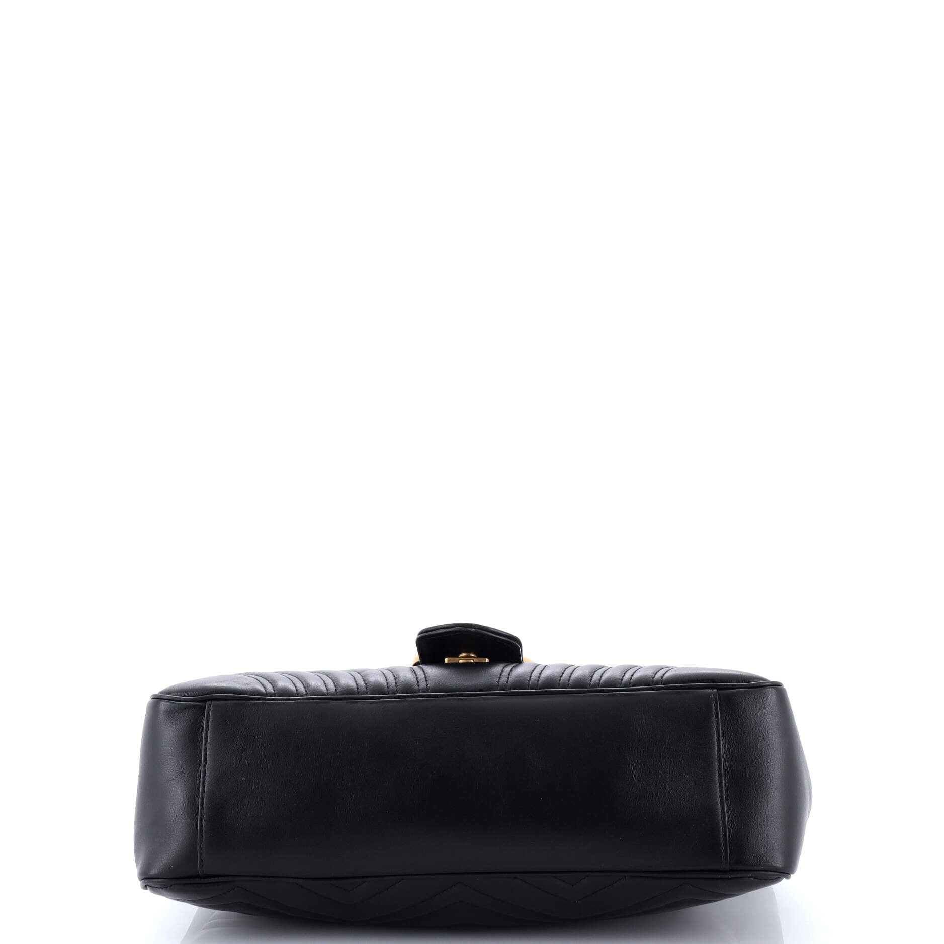 GG Marmont Flap Bag Matelasse Leather Large