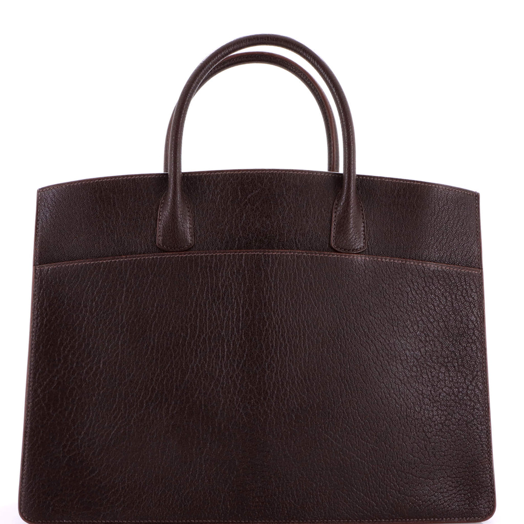 White Bus Bag Leather 39
