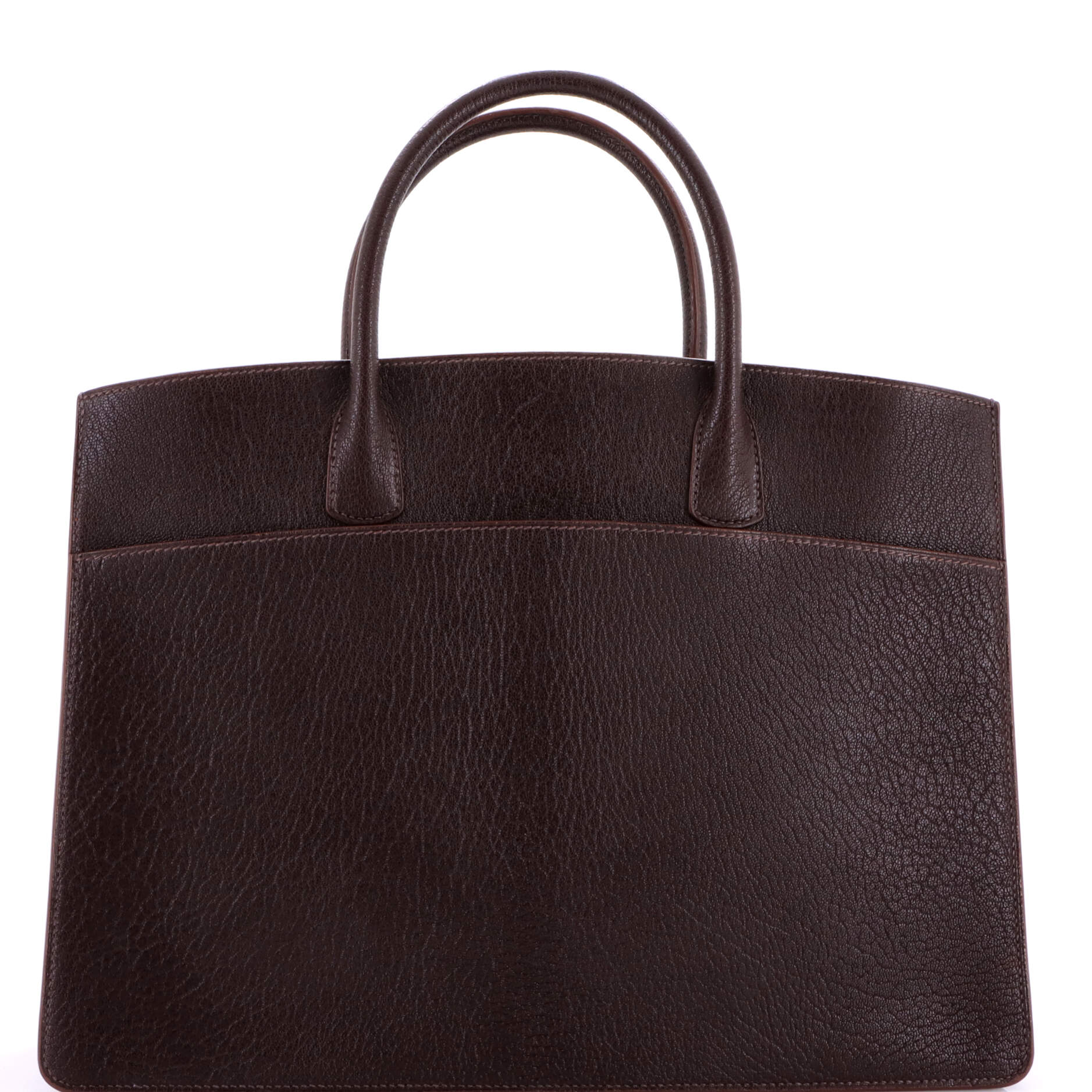 White Bus Bag Leather 39