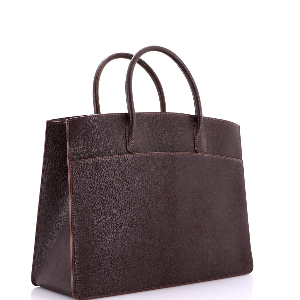 White Bus Bag Leather 39