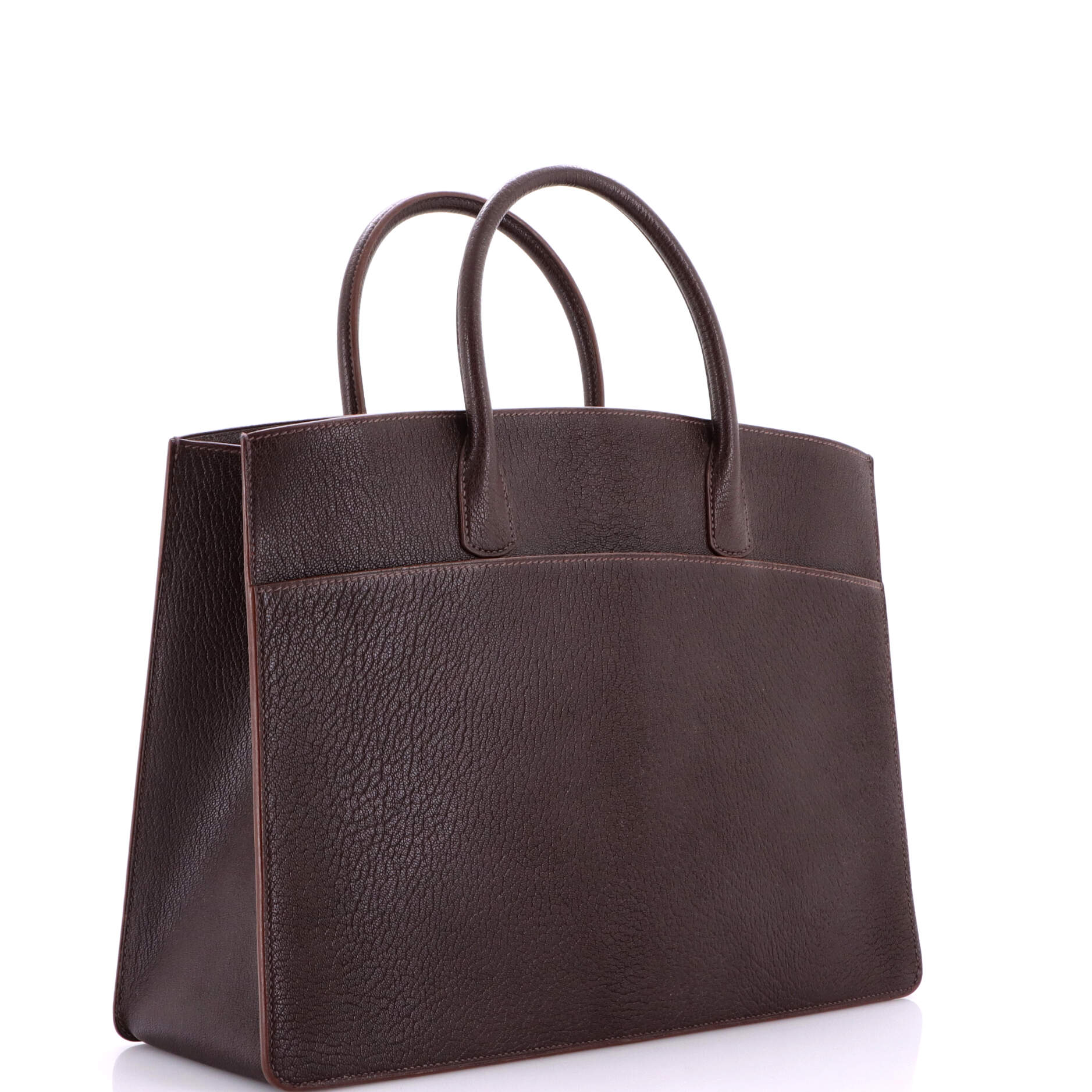 White Bus Bag Leather 39