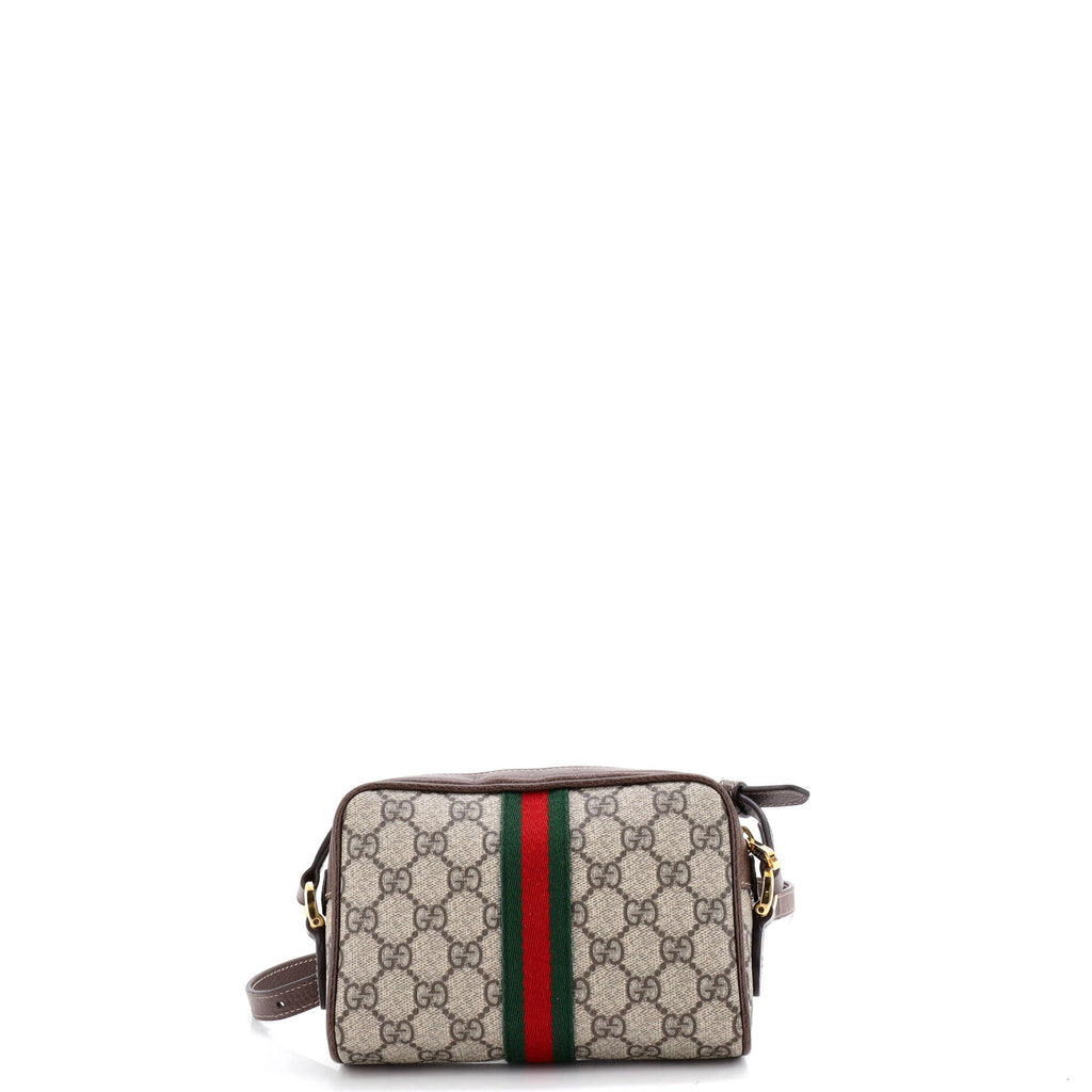 Ophidia Shoulder Bag GG Coated Canvas Mini