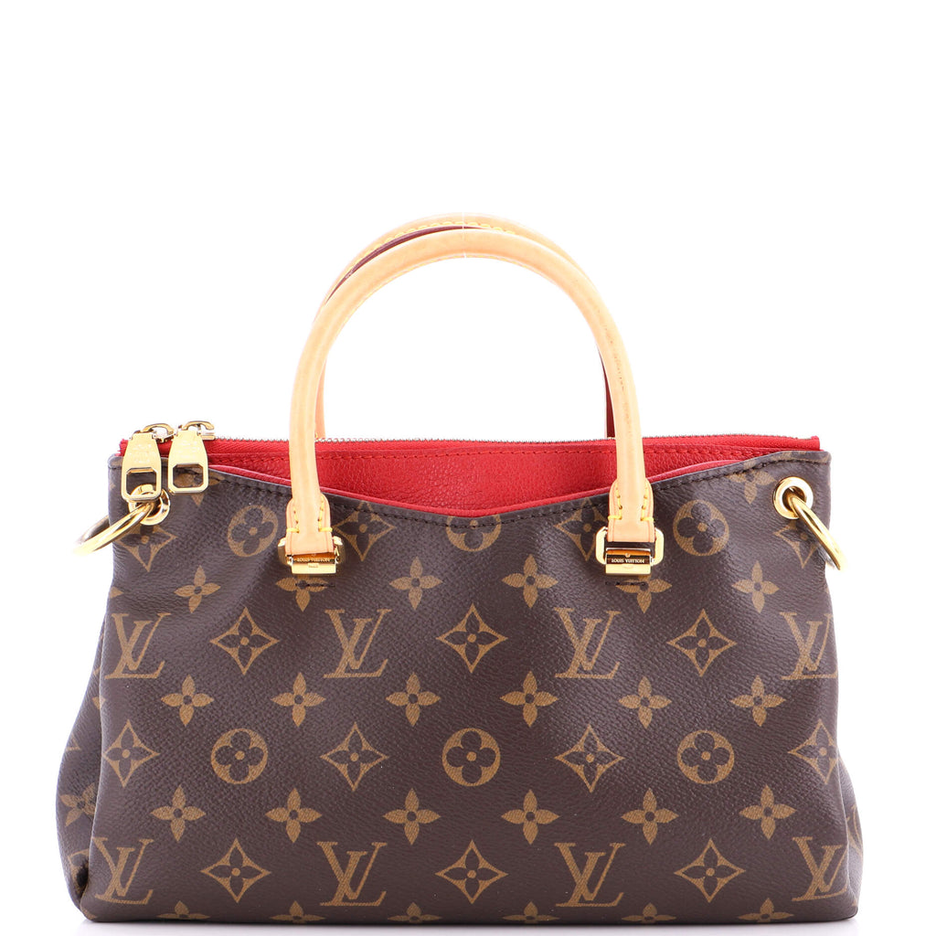 Pallas Tote Monogram Canvas with Leather BB