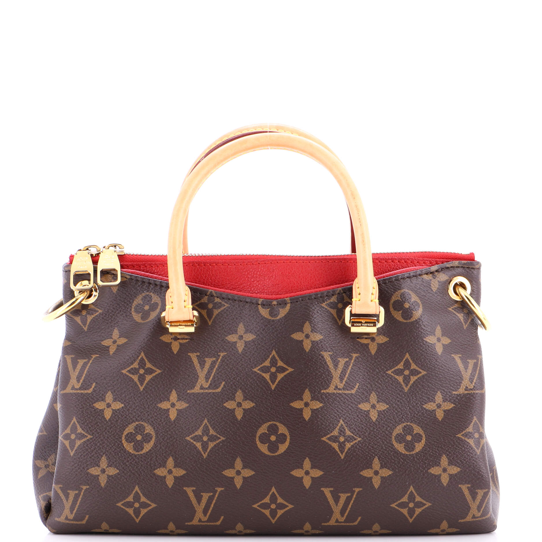 Pallas Tote Monogram Canvas with Leather BB