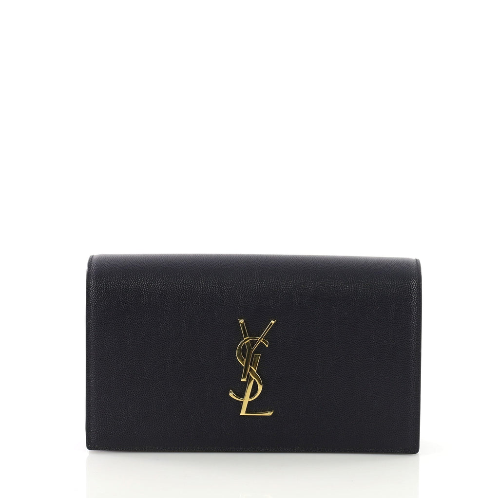 Classic Monogram Clutch Leather