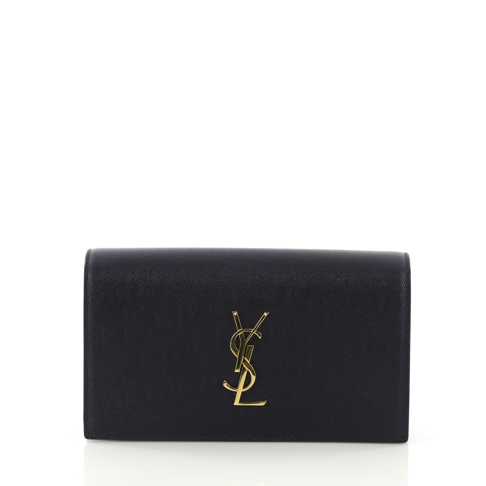 Classic Monogram Clutch Leather
