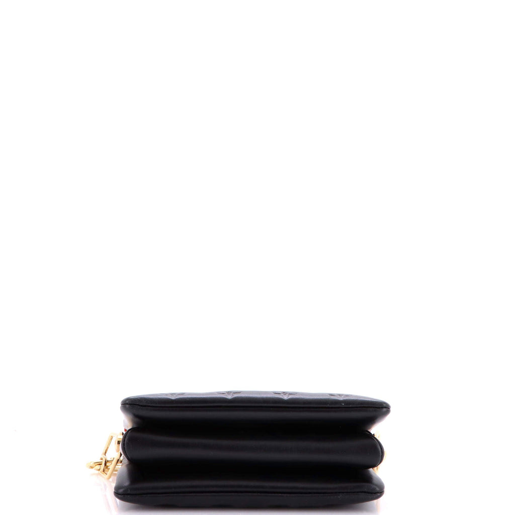 Coussin Bag Monogram Embossed Lambskin BB