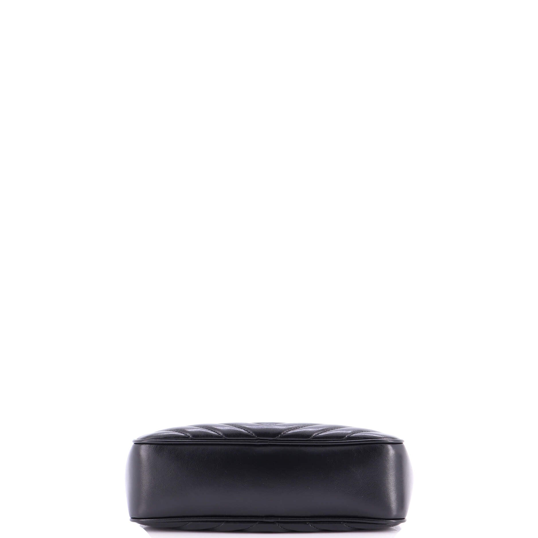 Lou Camera Bag Matelasse Chevron Leather Small