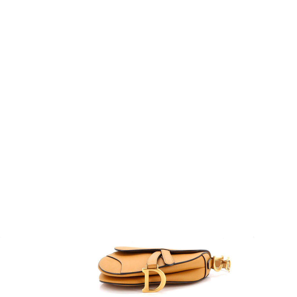 Saddle Handbag Leather Mini