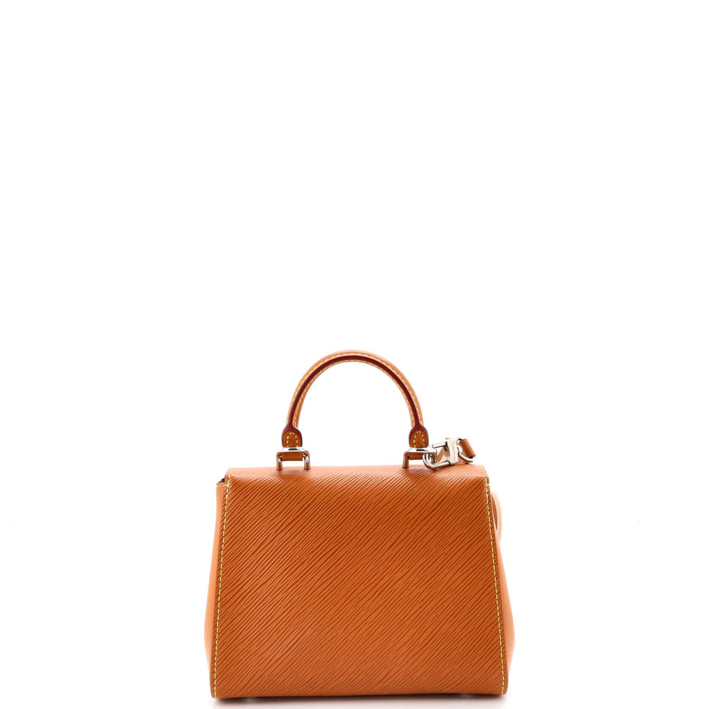Cluny Top Handle Bag Epi Leather Mini