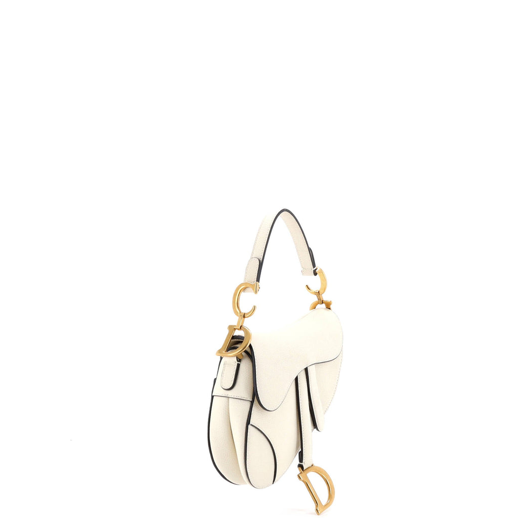Saddle Handbag Leather Mini