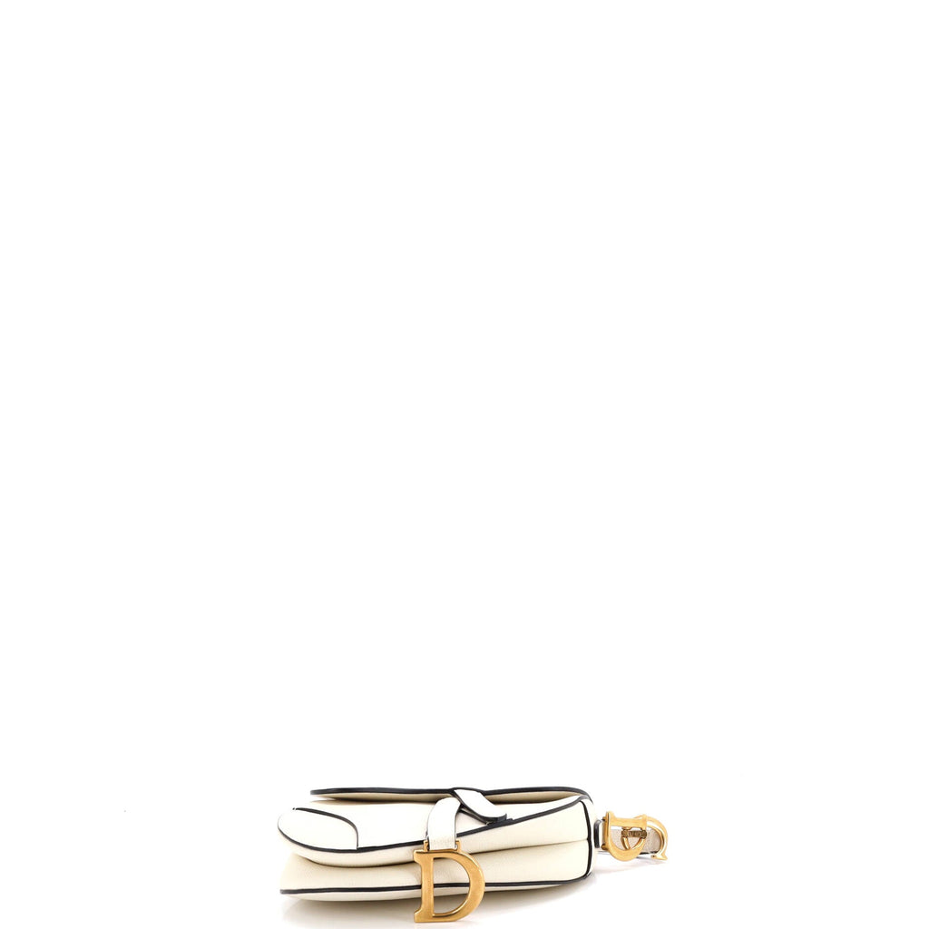 Saddle Handbag Leather Mini