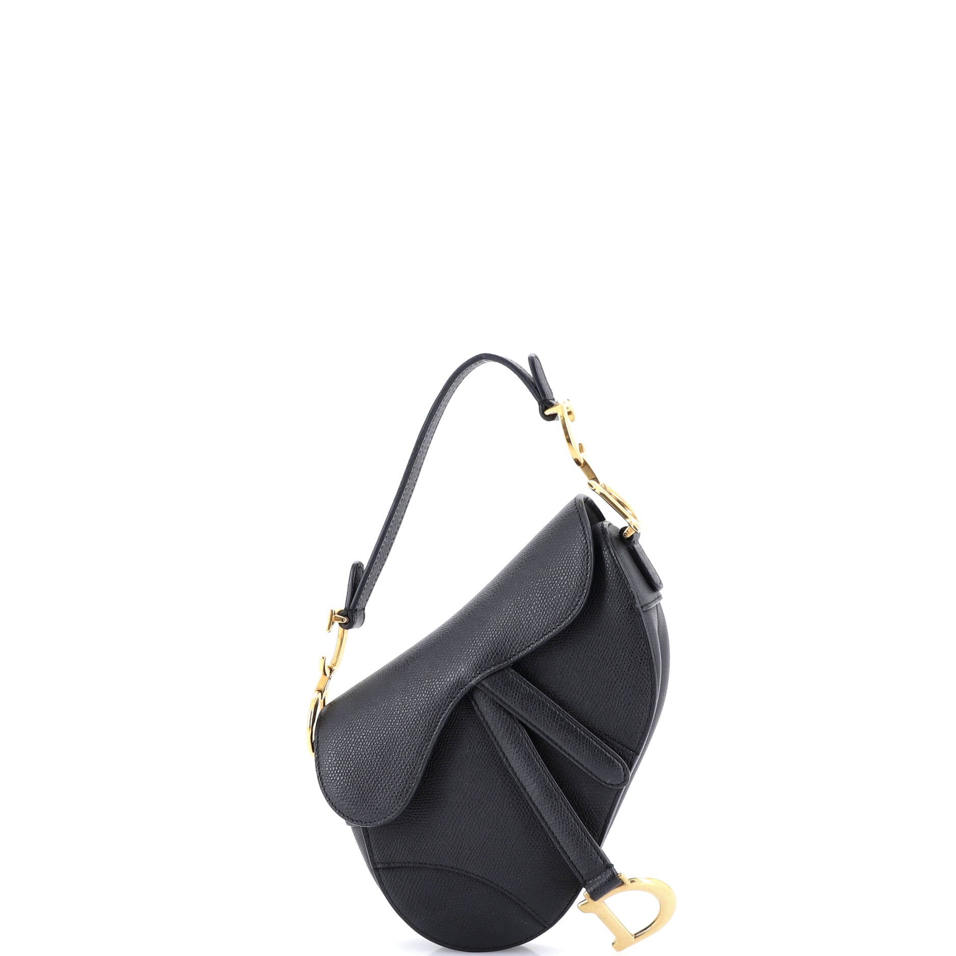Saddle Handbag Leather Mini