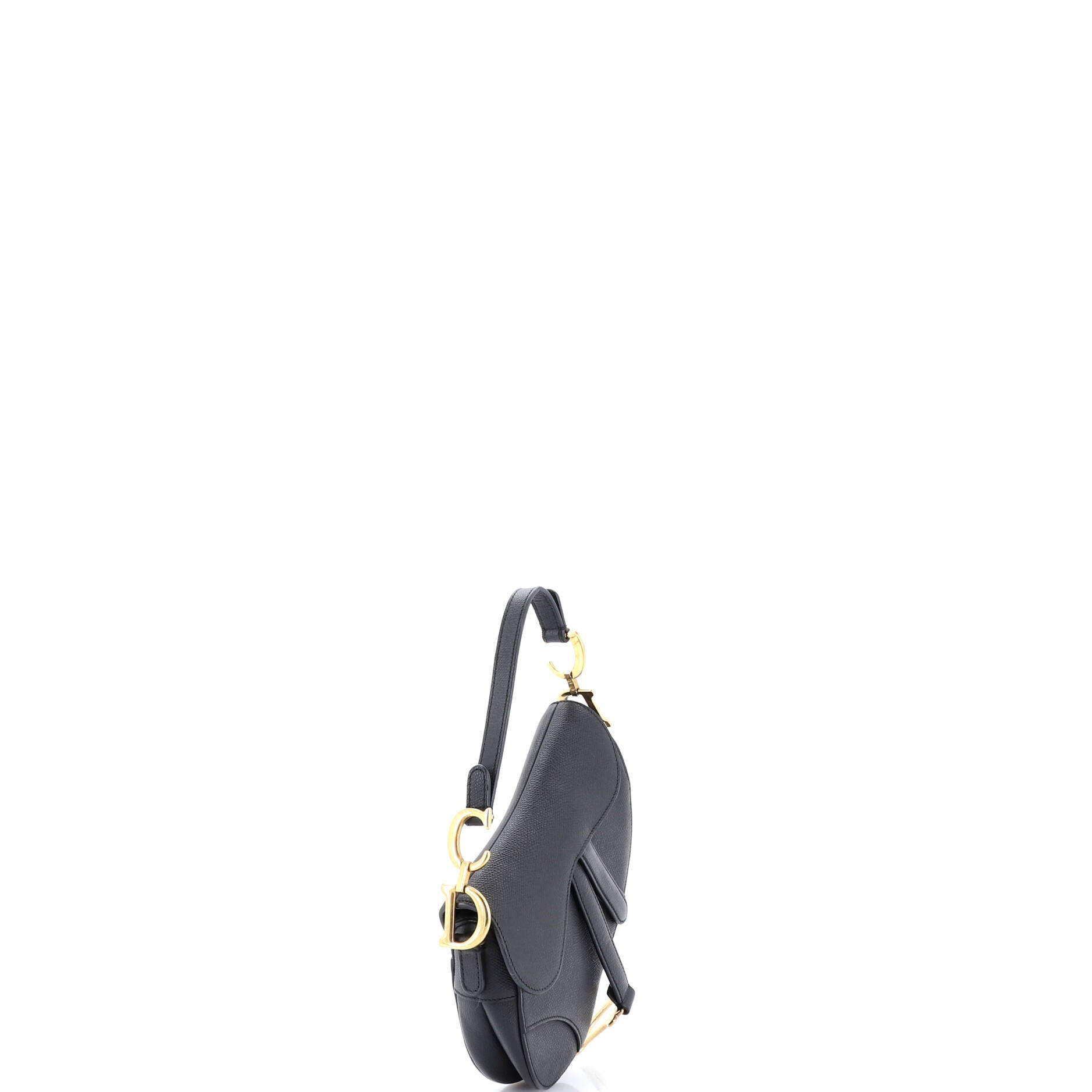 Saddle Handbag Leather Mini