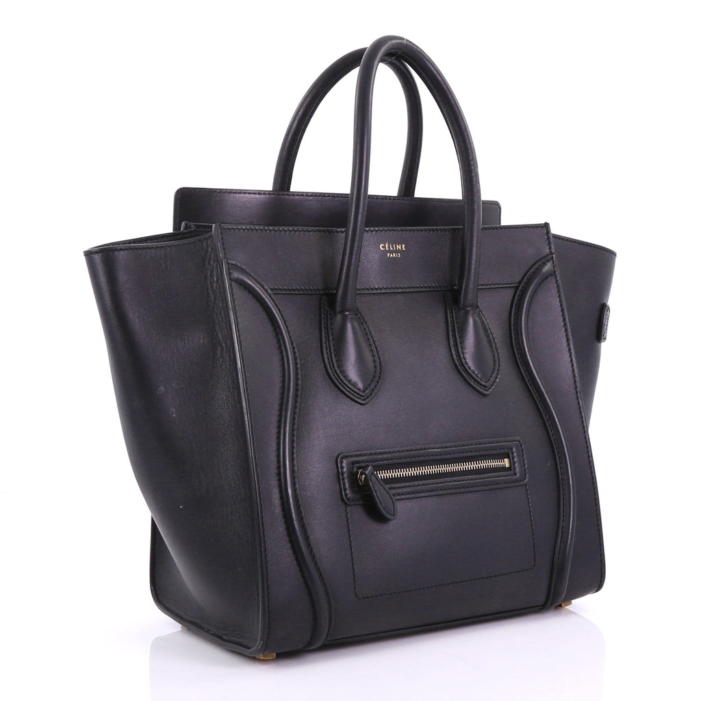 Luggage Handbag Smooth Leather Mini