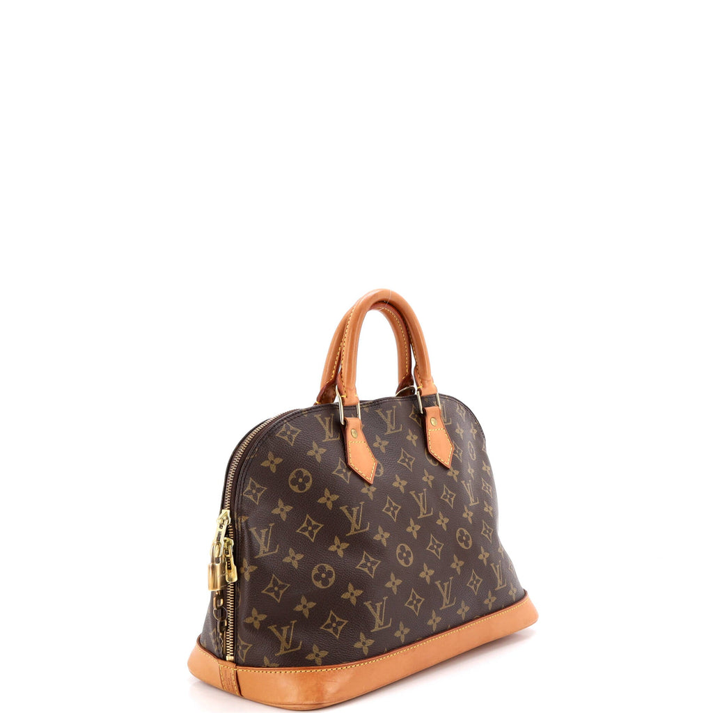 Vintage Alma Handbag Monogram Canvas PM