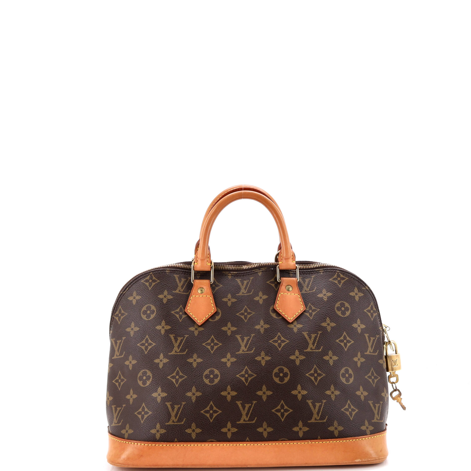 Vintage Alma Handbag Monogram Canvas PM