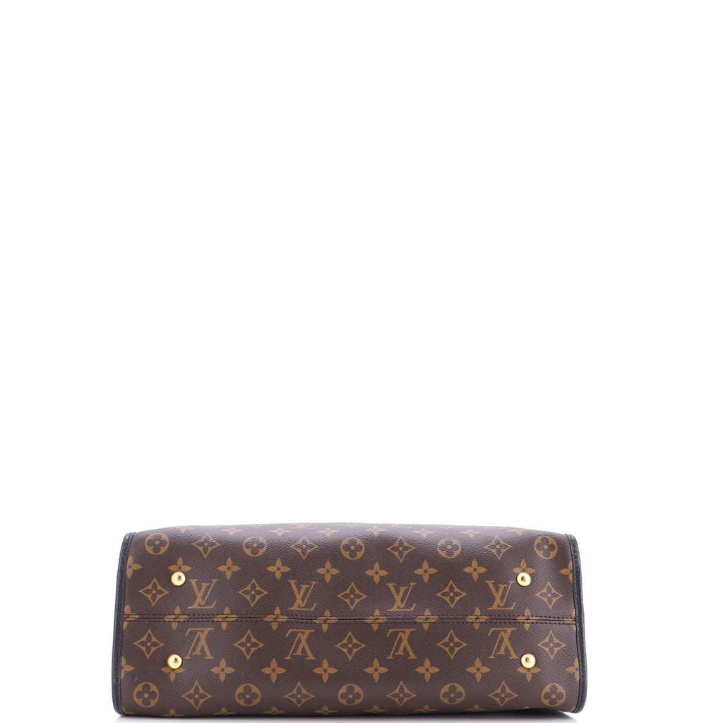 Popincourt NM Handbag Monogram Canvas with Leather MM