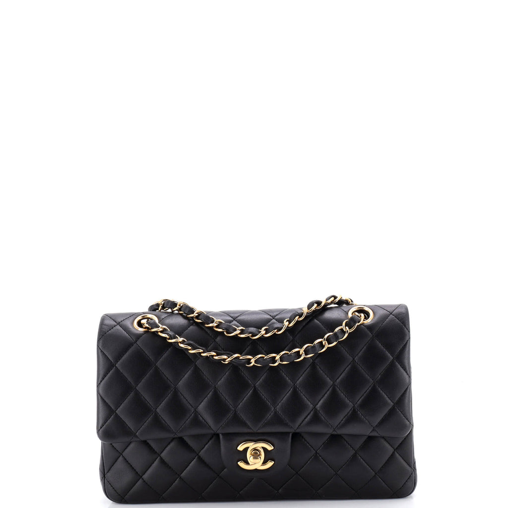 Classic Double Flap Bag Quilted Lambskin Medium