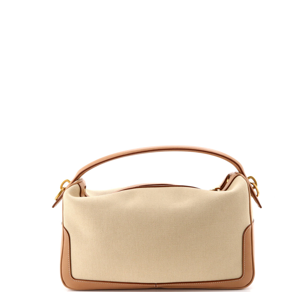 Camera Supple Bag Canvas and Leather