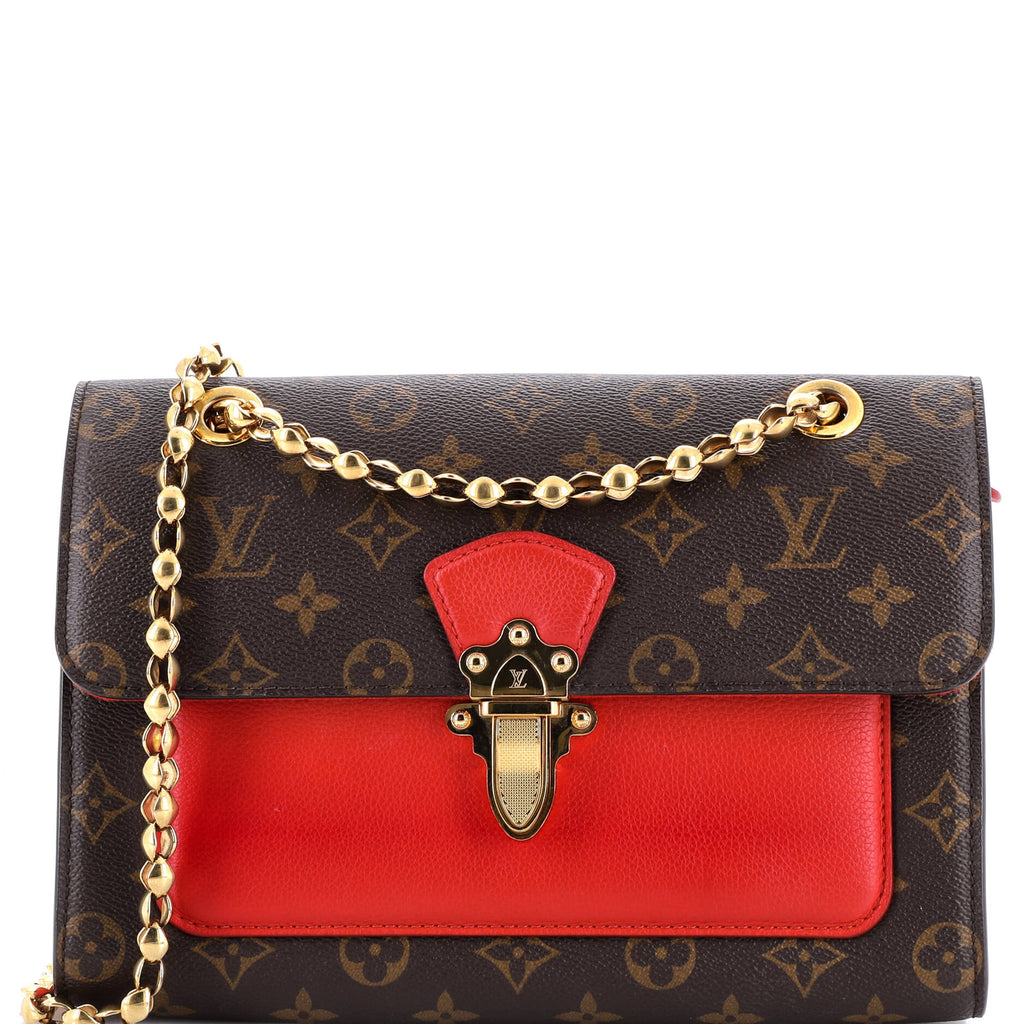 Victoire Handbag Monogram Canvas and Leather