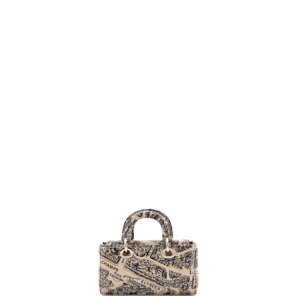 Lady D-Joy Bag Printed Leather Small