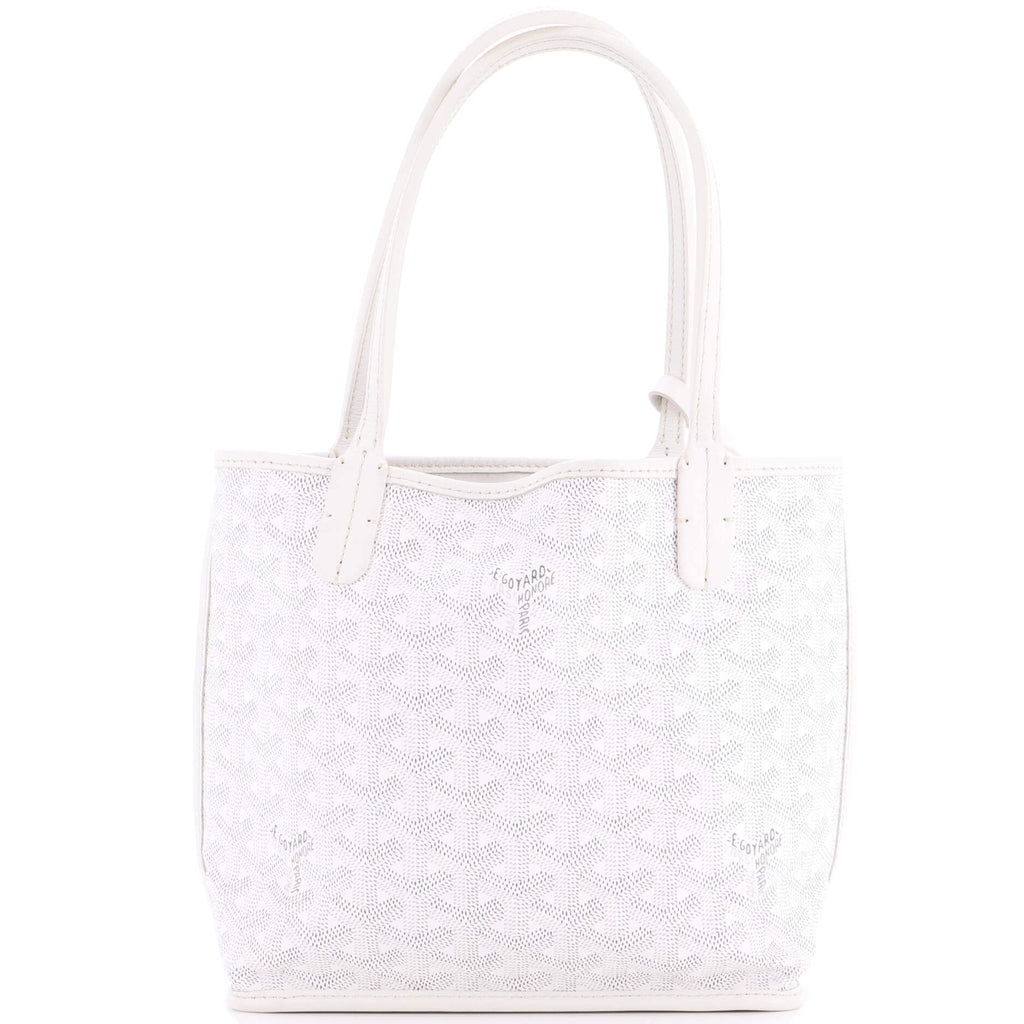 Anjou Reversible Tote Coated Canvas Mini