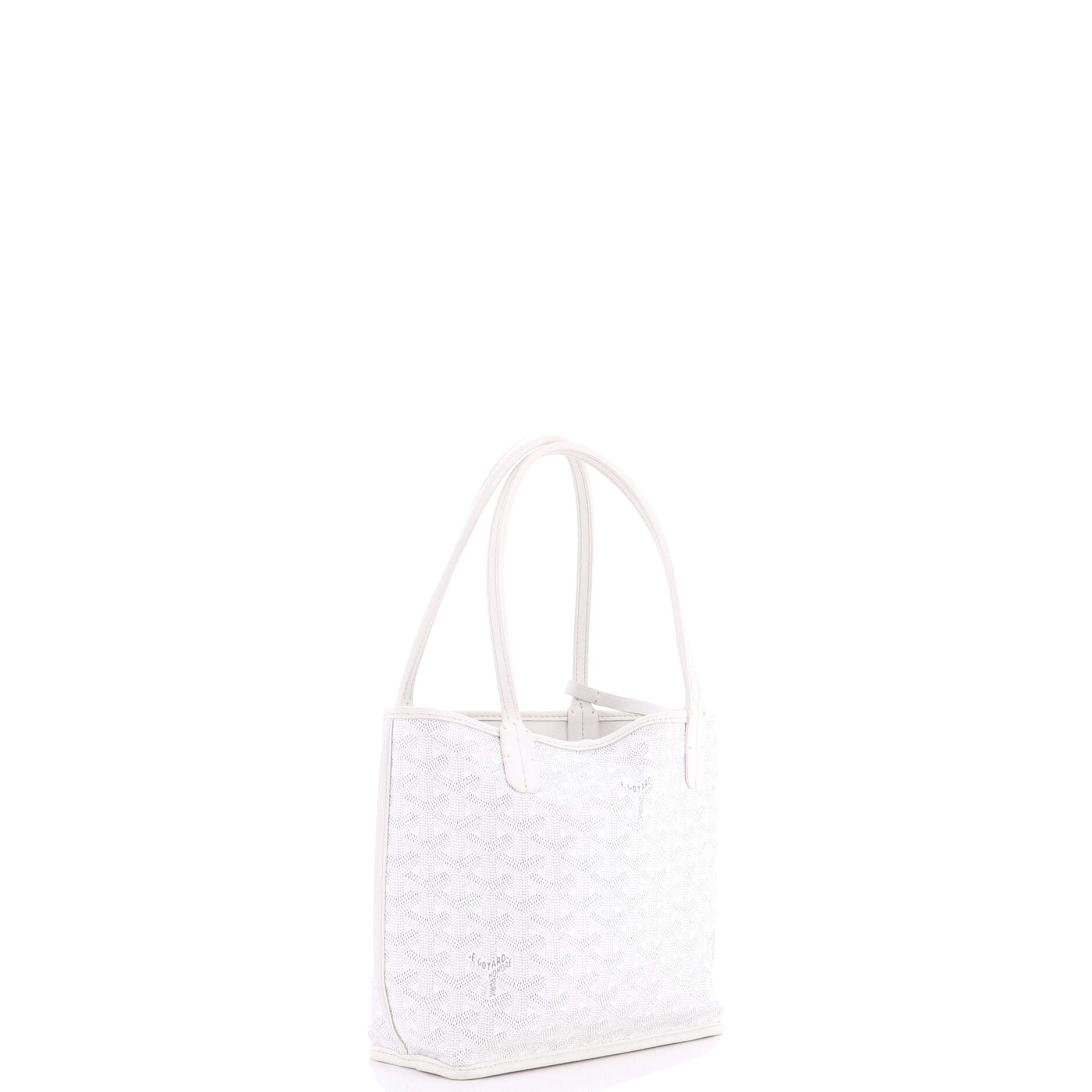 Anjou Reversible Tote Coated Canvas Mini