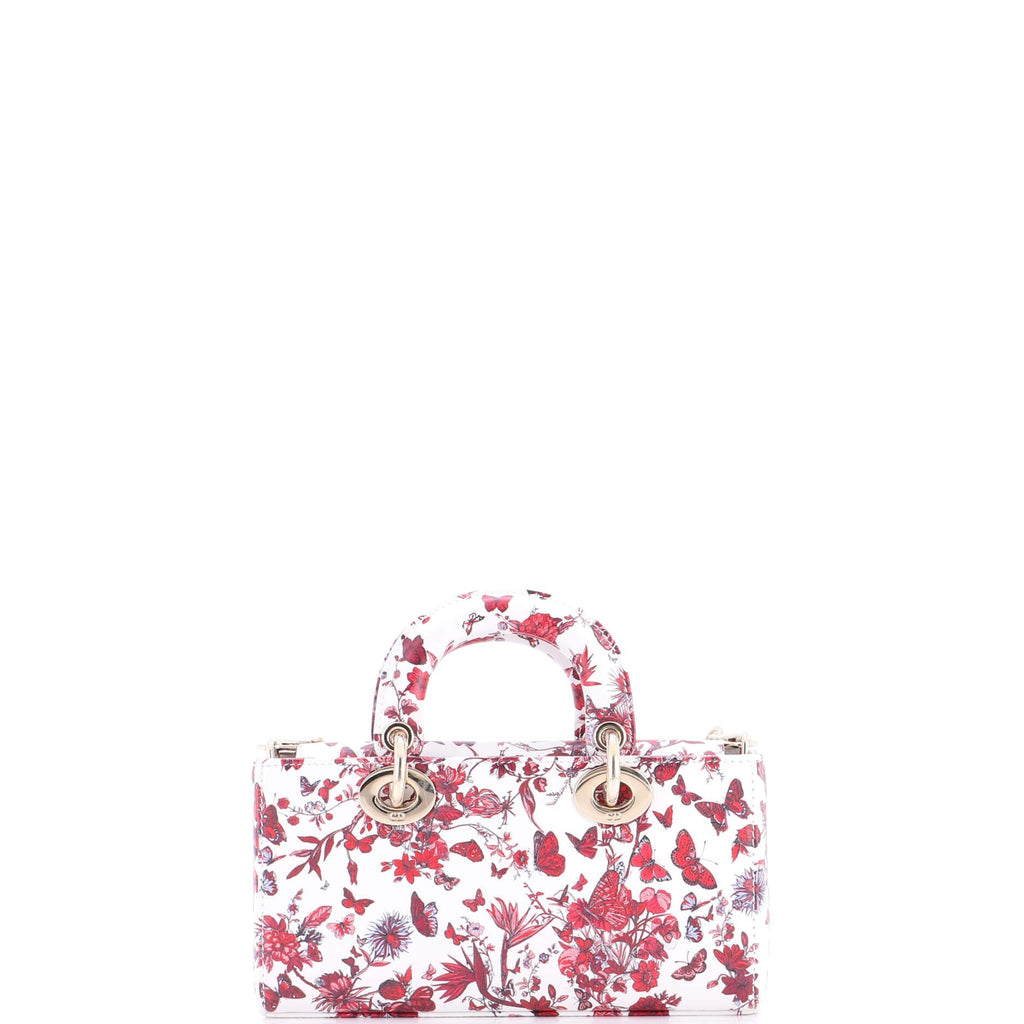 Lady D-Joy Bag Printed Leather Small
