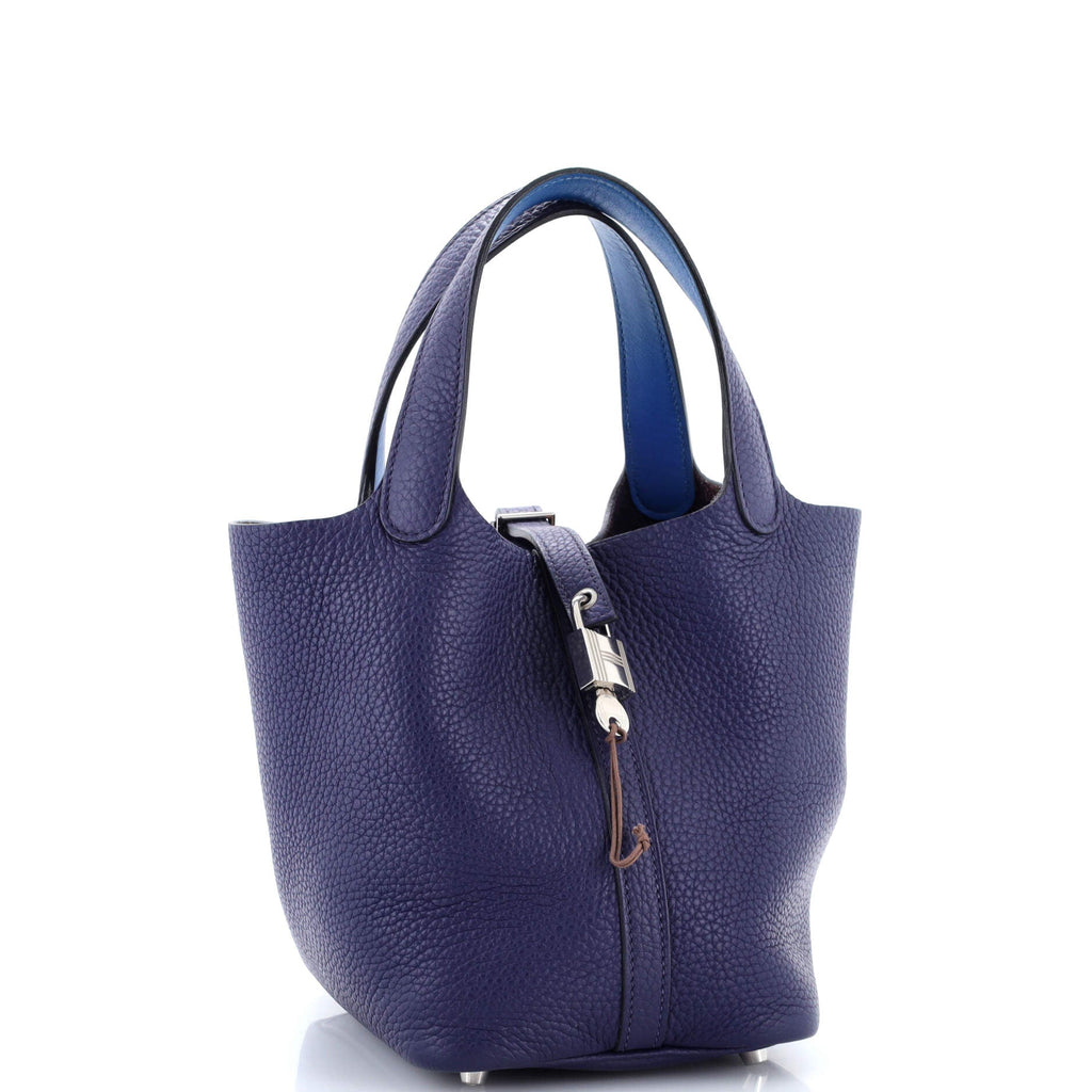 Eclat Picotin Lock Bag Clemence with Swift PM
