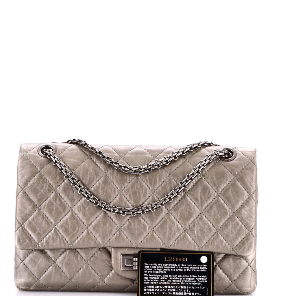 Reissue 2.55 Flap Bag Quilted Aged Calfskin 226