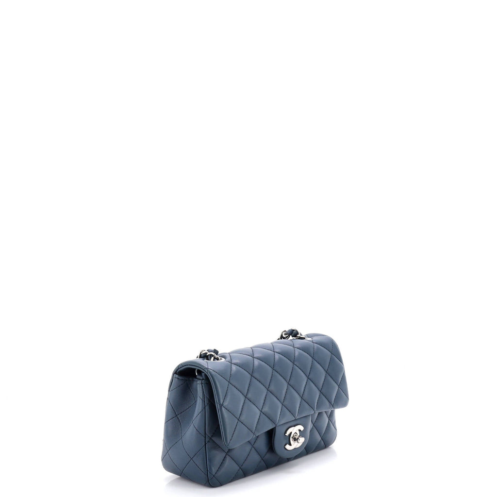 Classic Single Flap Bag Quilted Lambskin Mini