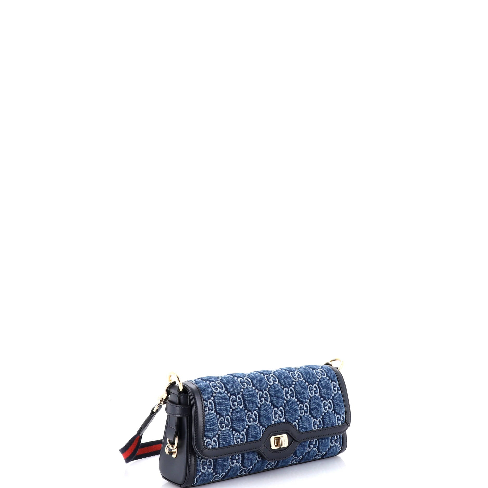 Luce Shoulder Bag GG Denim Small