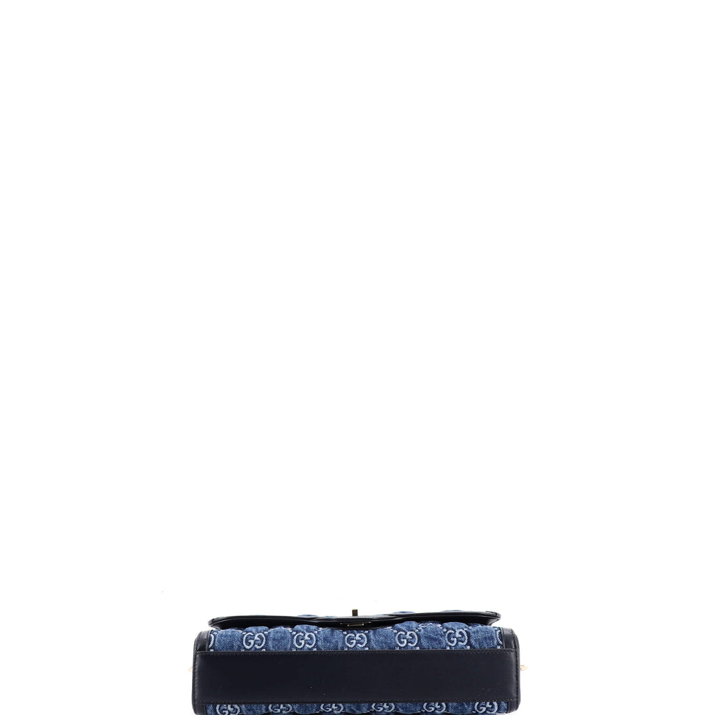 Luce Shoulder Bag GG Denim Small