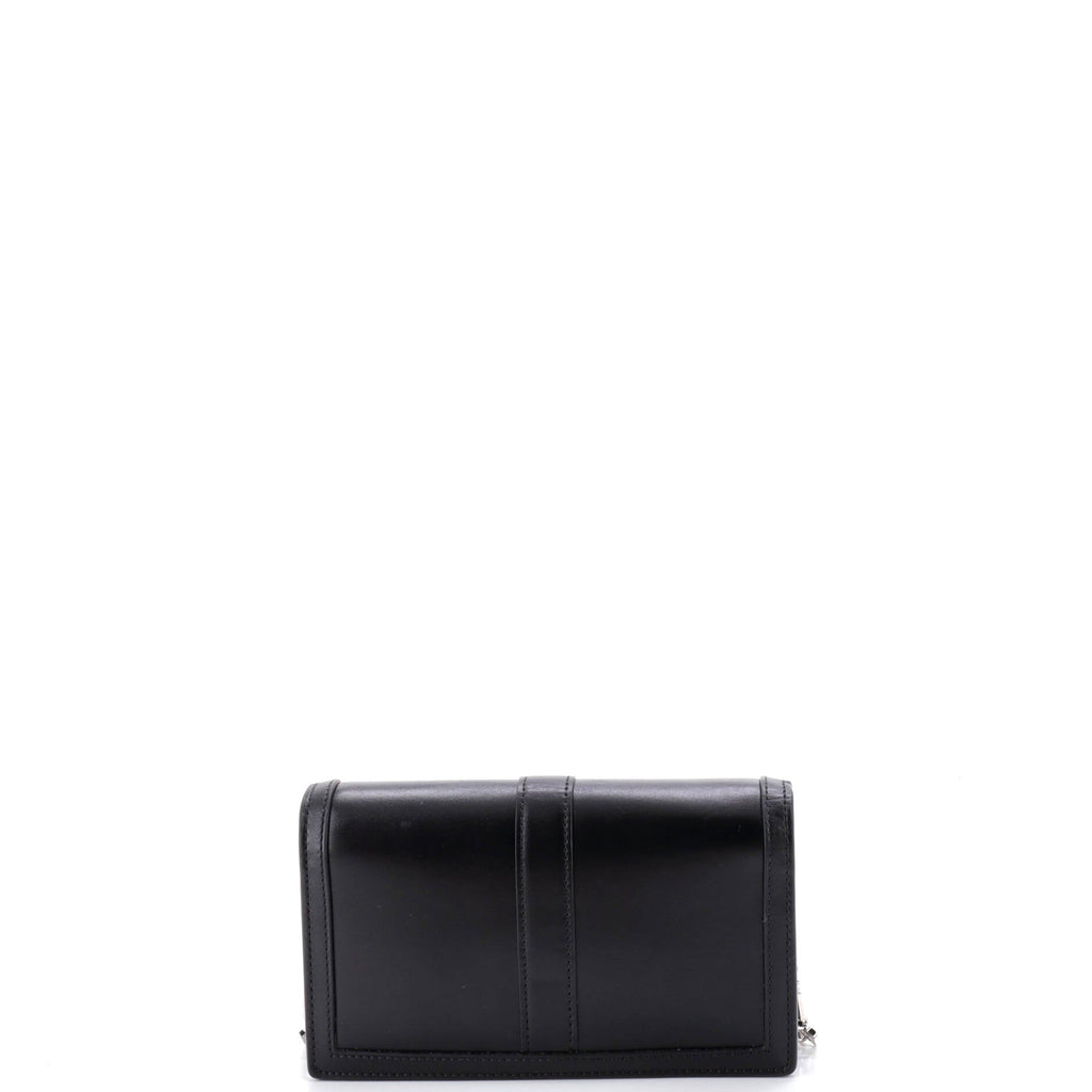 Grecca Goddess Flap Crossbody Bag Leather Mini