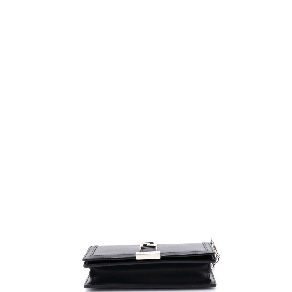 Grecca Goddess Flap Crossbody Bag Leather Mini