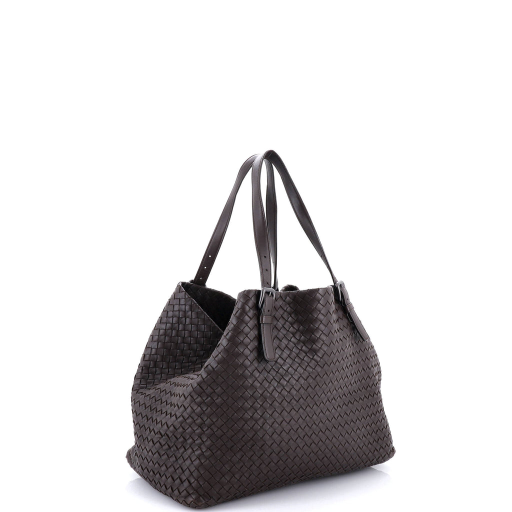 A-Shape Tote Intrecciato Nappa Large
